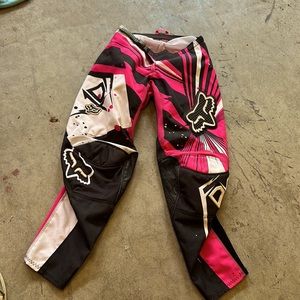 Fox girls dirt bike pants